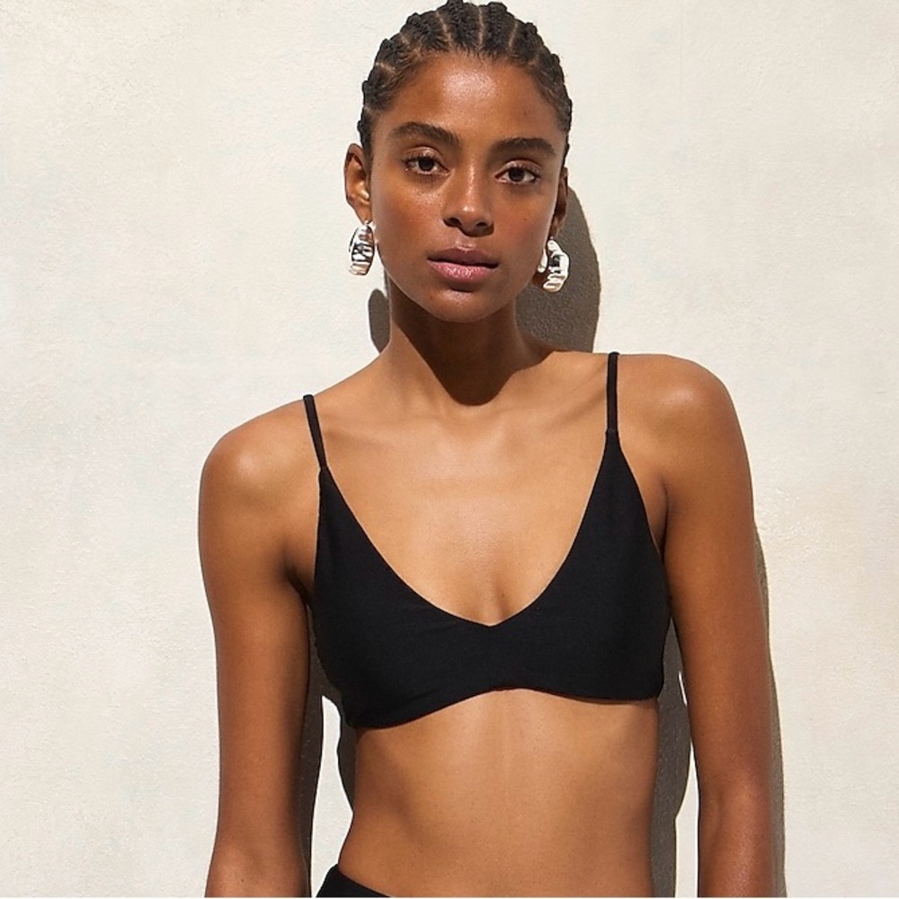 J.Crew Lana bikini top in Classic Sculpt™ size XS NWT